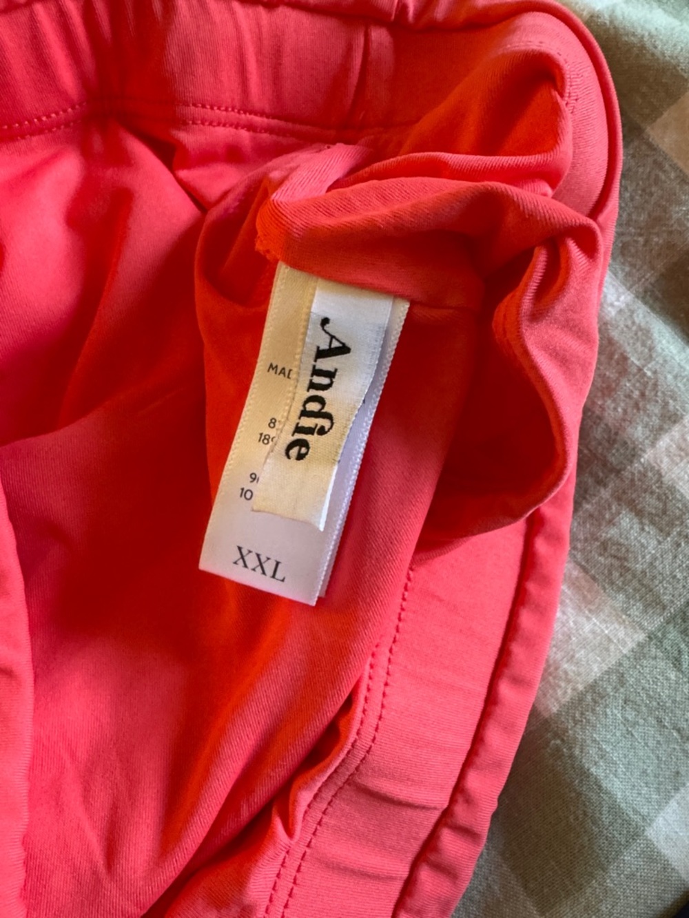 Andie Bikini, Coral and Navy - Picture 3 of 5